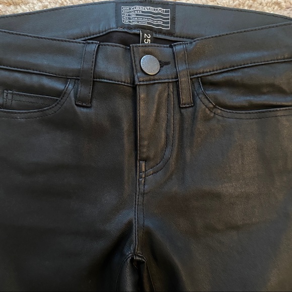 Current Elliot Leather Biker Pant - Picture 8 of 16